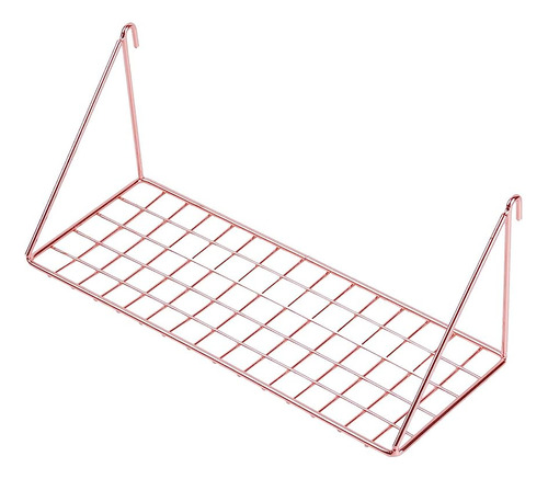 Estante Plano Recto Para Panel Rejilla Pared Organizador Par