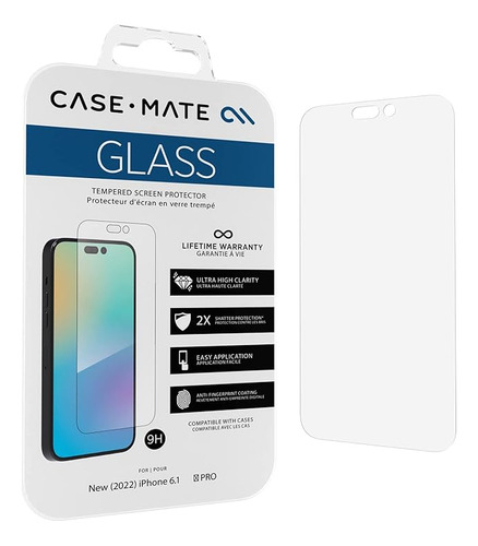 Case Mate Protector De Pantalla Para iPhone 14 Pro 6 Pulgada