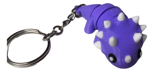 Llaveros Articulados 3d De Animalitos | Modelos Variado Violeta