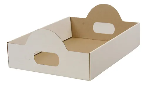 comprar 100 Bandeja Para Desayunos Charolas 34x25x6 Cm Microcorrugad
