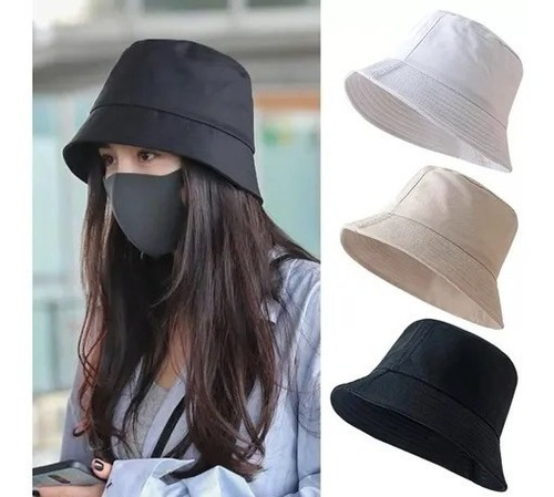 Gorro Pesquero Pescador Bucket Hat Sombrero Hombre Mujer Sol