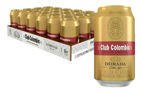 Cerveza Club Colombia Dorada - mL a $9