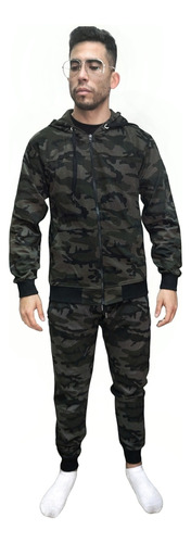 Conjunto Rustico Camuflado Talles Especiales 