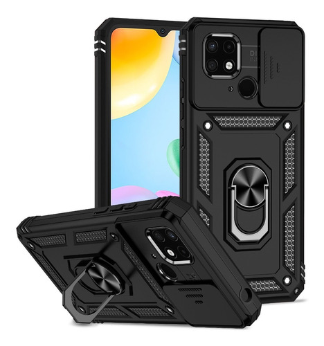 Funda Para Xiaomi Redmi 10c Proteccion De Camara + Mica