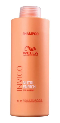 Kit Wella Nutri Enrich Shampoo 1lt Cond 1 Lt E Mascara 500gr
