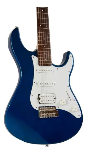 Guitarra eléctrica Yamaha PAC012/100 Series 012 de caoba 2023 dark blue metallic brillante con diapasón de palo de rosa