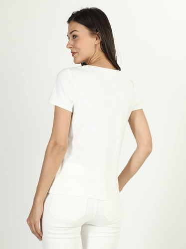 Blusa Lara Hueso Estampada Para Mujer, Foley`s