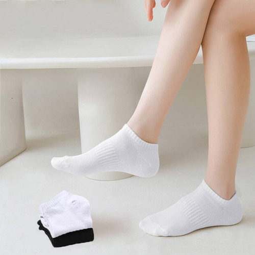 - 6 Pares De Calcetines Suaves De Corte Bajo Para Mujer
