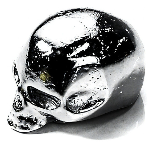 Knob Metal Instrumentos Caveira (3 Peças) Spirit Skull5-cr