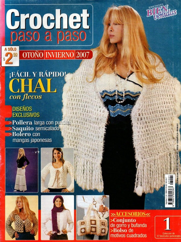 Revistas Crochet Bienvenidas Pack X3 Otoño/inv 2007 N° 1,2y3