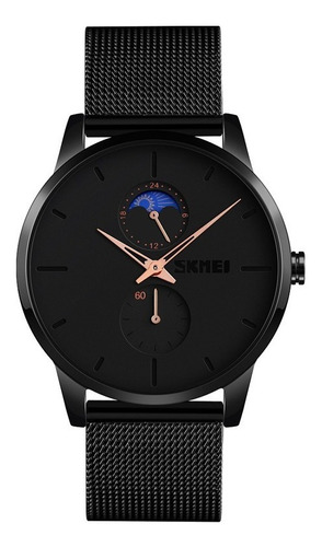 Skmei 9208 Reloj Hombre Elegante Calidad Acero Inoxidable