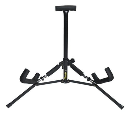 Minisoporte plegable con pedestal para guitarra Fender, color: negro