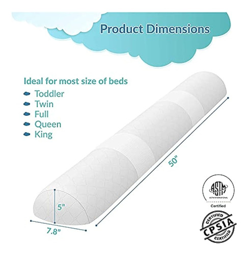 Modvel Protector De Riel Para Parachoques De Cama Para Niños