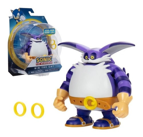 Figura Big The Cat 10 Cm + Accesorios - Sonic