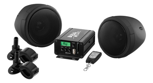 Boss Audio Systems Double-din 10, Bluetooth Negro, Talla Ú.