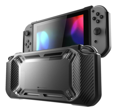 Funda Protectora Mumba P/ Nintendo Switch 2017, Color Negro