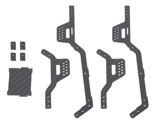 Chasis De Viga De Marco 1/18 Rc De Fibra De Carbono De Baja