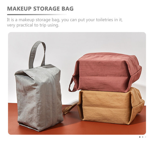 Práctica Bolsa De Maquillaje Multifunción, Bolsa De Viaje Po