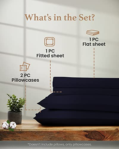 Juego De Sábanas Good Sleep Bedding Queen De Algodón - Set