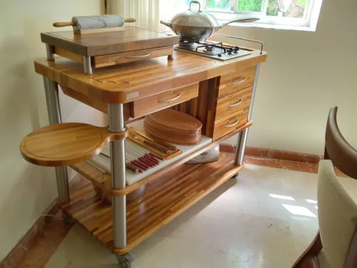 Mesa Auxiliar De Parrilla (Usado)