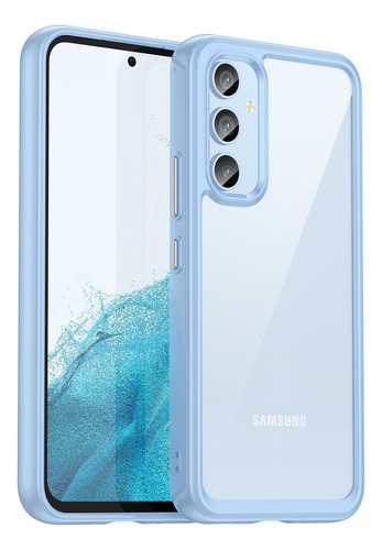Funda Colorida De Tpu Para Teléfono Samsung Galaxy A06 A16 A36 A56 A55 A35 A25 A15 A05s A05 A14 A54 4g 5g, Funda A Prueba De Golpes