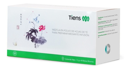 Te Tianshi Antilípido Antioxidante Te Verde Desintoxica