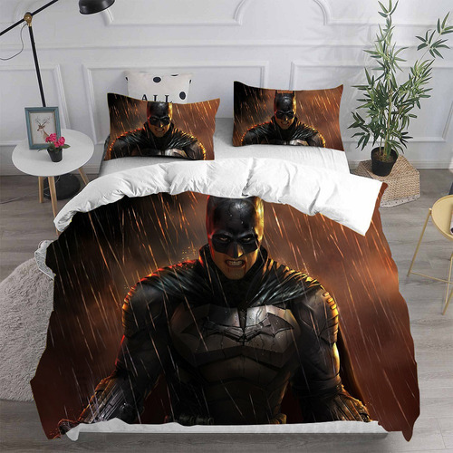 Funda De Edredón Y Fundas De Almohada De Batman, Tamaño Dobl