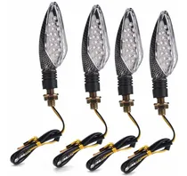 Comprar Juego Kit 4 Giros Led Carbono Ambar Zanella Zr 150-200-250 