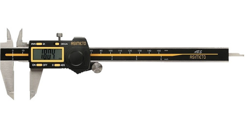 Calibrador Vernier Digital Abs 150mm 6 Pulgadas Industrial