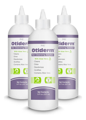 Otiderm Solucion Limpiadora De Oidos Para Perros Y Gatos, De