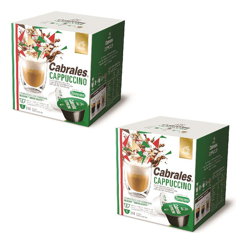 2x Cajas Cafe Capsulas Cabrales Dolce Gusto A Eleccion