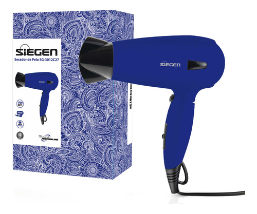 Secador De Pelo Siegen Sg-3012c27 Plegable