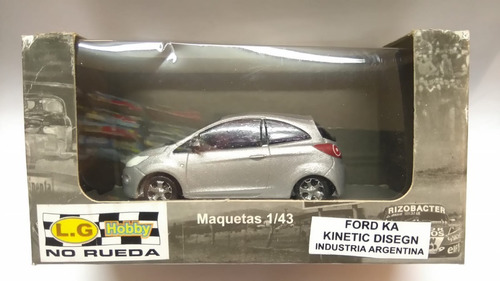 Ford Ka Kinetic 1:43 Resina No Rueda Milouhobbies A3779