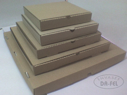 Cajas P/ Pizza M/m  Micro 40 X 40cm Paq X 50 Unid.fabrica