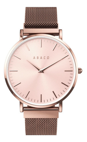 Reloj Mujer Moderno Minimalista Calidad Diseño Abaco + Caja