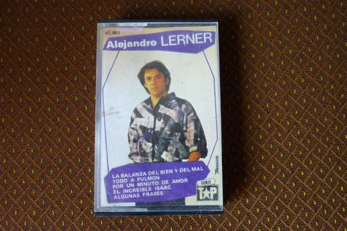 Cassette Original De Alejandro Lerner, Serie Top 1988