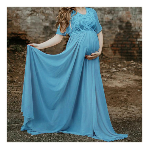 Vestidos De Maternidad Para Baby Shower Para Mujeres Embaraz