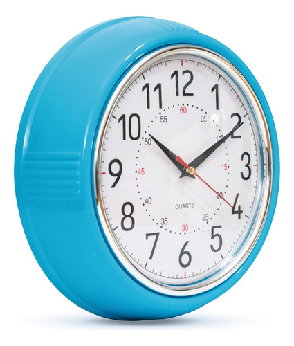 Reloj De Pared Vintage Retro Colores