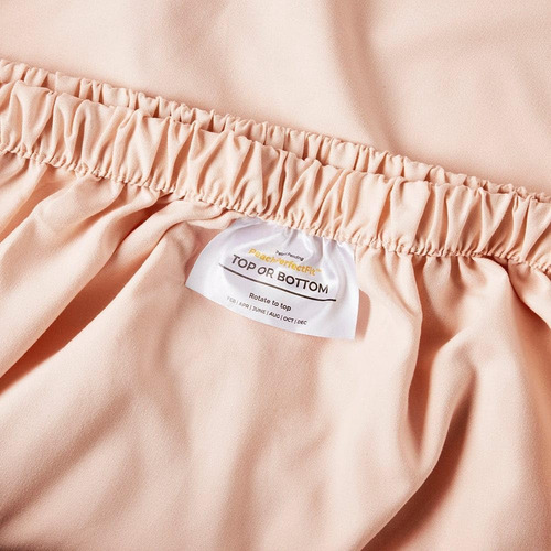 Conjunto De Folhas De Orquídea Roxa Peachskinsheets - Nível