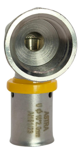 Joelho Pex 90 Femea Para Gas 1/2 X 16 Mm Kit Com 30 Pcs