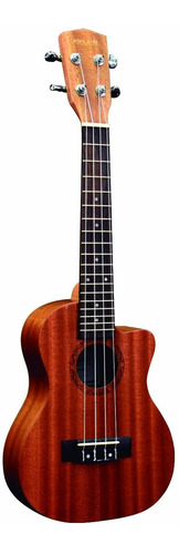 Ukelele Concierto Caoba Con Corte Ashland Uk216c