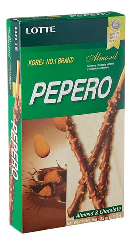 Pepero Almond 32gr - Kg a $13500