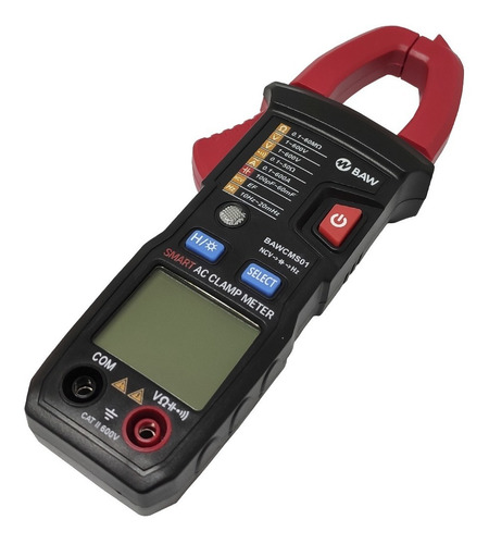 Pinza Amperimétrica Smart Multímetro Digital Baw Cms01
