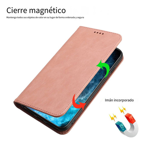Funda Tipo Cartera Magnética Para Samsung Galaxy A11 Eu/m01s/a10s Con Bloqueo Rfid