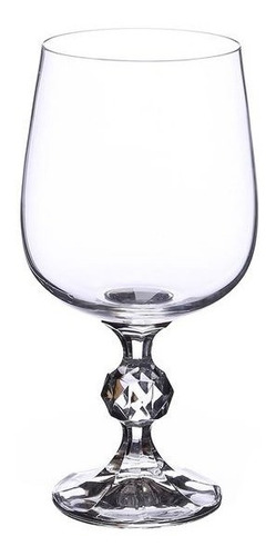 Imagen 1 de 6 de Copas Agua Cristal Bohemia Original Set X6 Claudia 340ml