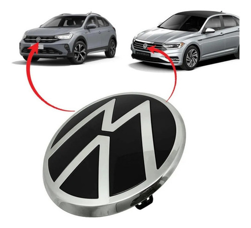 Emblema Nivus Highline Original Acc Vidro 5h0853601h