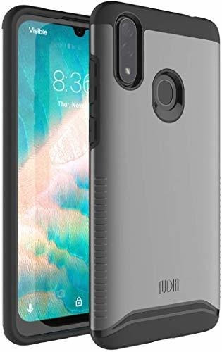 Funda Para Zte Blade 10 Y Blade 10 Prime Bumper Gris Metal