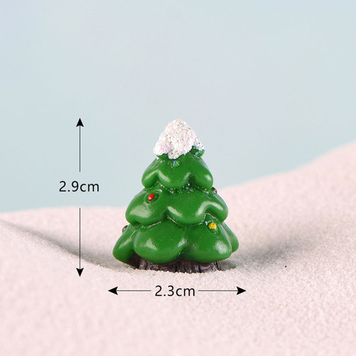 Adornos Navideños En Miniatura Para Manualidades, 9 Unidades