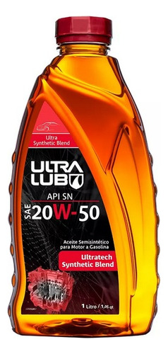 Aceite 20w50 Semisintetico Ultralub