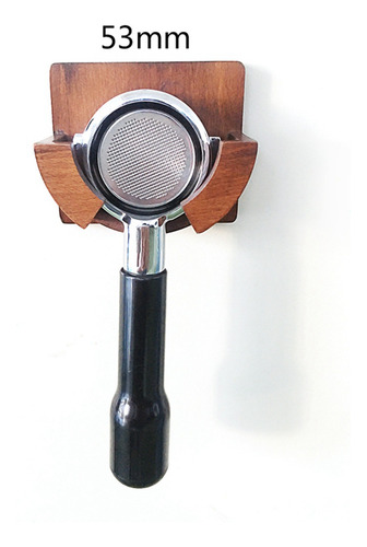 Soporte De Filtro De Café De Madera Para Montaje En Pared, C